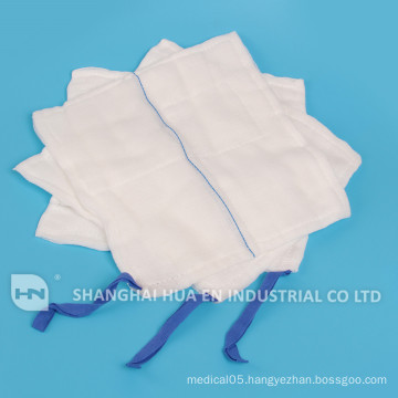 CE FDA ISO Aproved 100% cotton Surgical medical abdonimal spondage